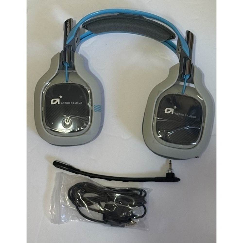 Astro A40 TR PC Gaming Headset Gen 2 Headphones PS4 PS5 Xbox Blue/White Open Box